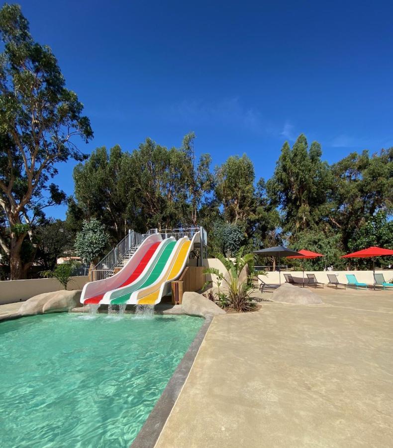 Le Camping De La Plage Aregno Exteriör bild