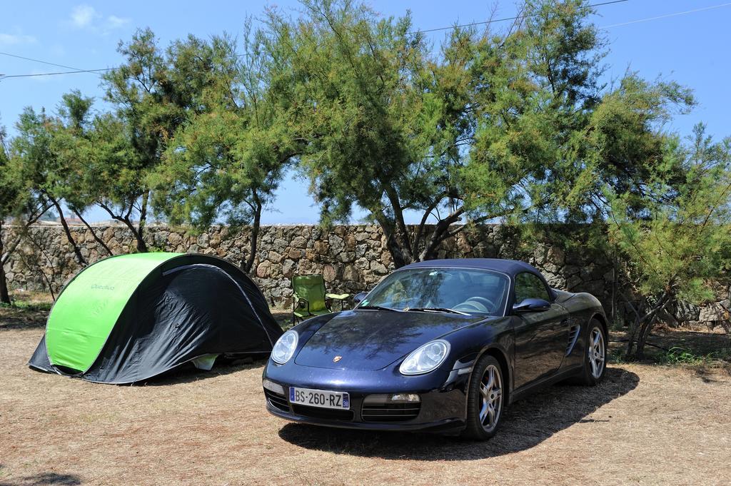 Le Camping De La Plage Aregno Exteriör bild