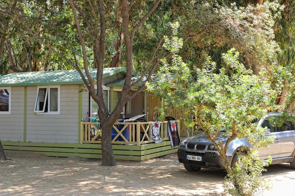 Le Camping De La Plage Aregno Exteriör bild