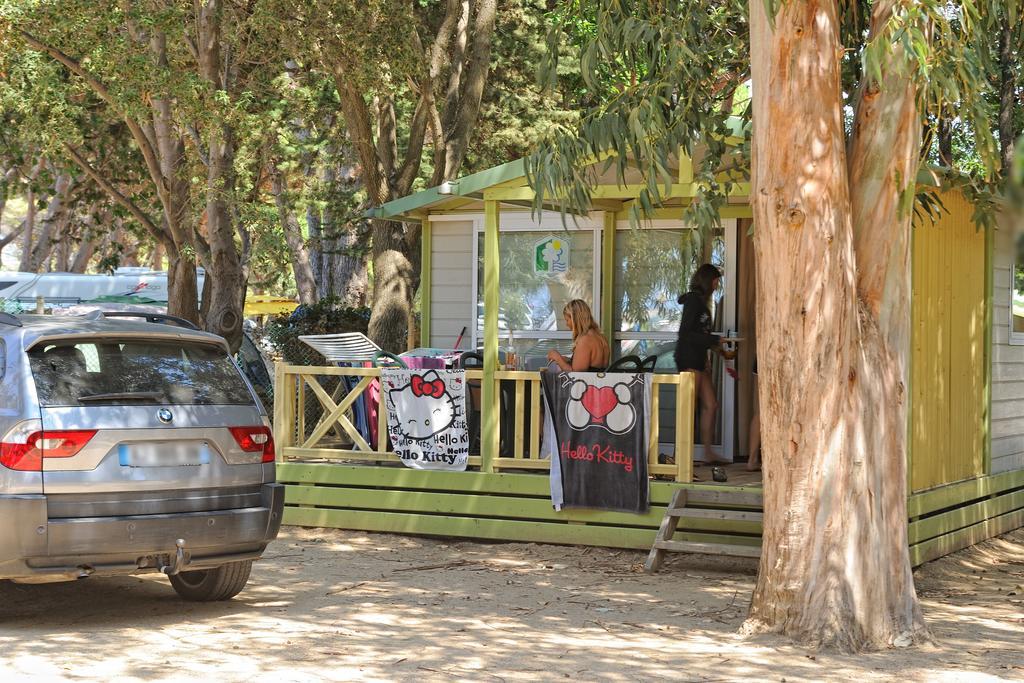 Le Camping De La Plage Aregno Exteriör bild