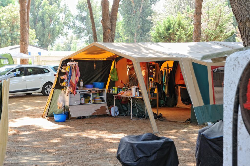 Le Camping De La Plage Aregno Exteriör bild